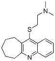 11-[[2-(Dimethylamino)ethyl]thio]-7,8,9,10-tetrahydro-6H-cyclohepta[b]quinoline Struktur