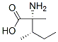 D-Alloisoleucine, 2-methyl- (9CI) Struktur