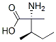 D-Isoleucine, 2-methyl- (9CI) Structure