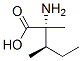 D-Isoleucine, 2-methyl- (9CI) Struktur