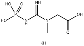 N-(phosphonoamidino)sarcosine, dipotassium salt Structure