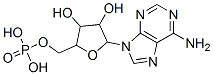 [5-(6-aminopurin-9-yl)-3,4-dihydroxy-oxolan-2-yl]methoxyphosphonic aci d 结构式