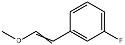 Benzene, 1-fluoro-3-(2-methoxyethenyl)- (9CI) Structure