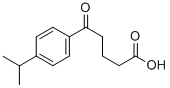 5-(4-ISO-PROPYLPHENYL)-5-OXOVALERIC ACID Structure