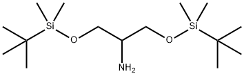 2,2,3,3,9,9,10,10-octamethyl-4,8-dioxa-3,9-disilaundecan-6-amine Struktur