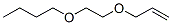 1-[2-(allyloxy)ethoxy]butane Structure