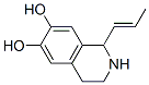 6,7-Isoquinolinediol, 1,2,3,4-tetrahydro-1-(1-propenyl)- (9CI) Struktur