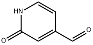 1,2-ジヒドロ-2-オキソ-4-ピリジンカルボキシアルデヒド 化学構造式
