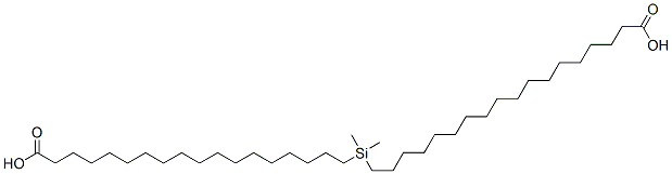 dimethylsilylene distearate Structure