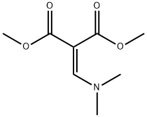 2-[(DIMETHYLAMINO)METHYLENE]PROPANEDIOIC ACID 1,3-DIMETHYL ESTER, 18856-69-4, 结构式