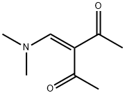 3-((二甲氨基)亚甲基)戊烷-2,4-二酮, 18856-72-9, 结构式