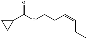 Cyclopropanecarboxylicacid,(3Z)-3-hexenylester Structure