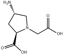 1-Pyrrolidineaceticacid,4-amino-2-carboxy-,(2R-trans)-(9CI)|