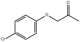 (4-クロロフェノキシ)アセトン 化学構造式