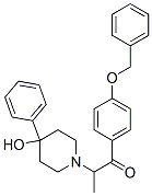 1-(4-BENZYLOXYPHENYL)-2-(4-HYDROXY-4-PHENYL-1-PIPERIDYL)PROPAN-1-ONE,188591-61-9,结构式