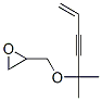 [[(1,1-dimethylpent-4-en-2-ynyl)oxy]methyl]oxirane, 1886-89-1, 结构式
