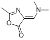 5(4H)-Oxazolone,4-[(dimethylamino)methylene]-2-methyl-(9CI) Struktur