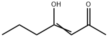 3-Hepten-2-one, 4-hydroxy- (9CI) Struktur