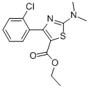 4-(2-클로로페닐)-2-(디메틸아미노)-5-티아졸탄산에틸에스테르