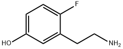 Phenol, 3-(2-aminoethyl)-4-fluoro- (9CI) 结构式