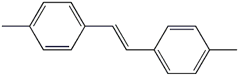 4,4'-ジメチル-trans-スチルベン 化学構造式