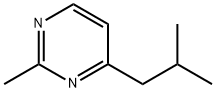 Pyrimidine, 2-methyl-4-(2-methylpropyl)- (9CI) 结构式