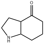 4H-Indol-4-one, octahydro- 化学構造式