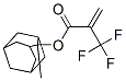 alpha-Trifluoromethylacrylic acid-2-methyl-2-adamantyl ester Structure