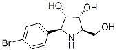 188744-97-0 3,4-Pyrrolidinediol, 2-(4-bromophenyl)-5-(hydroxymethyl)-, (2S,3S,4R,5R)-