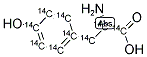 L-TYROSINE-UL-14C,18875-48-4,结构式