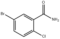 5-BROMO-2-CHLOROBENZAMIDE Structure