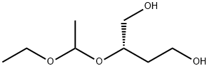 (2S)-2-(1-ETHOXYETHOXY)-1,4-BUTANEDIOL 化学構造式