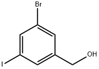 (3-bromo-5-iodophenyl)methanol Structure