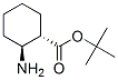 Cyclohexanecarboxylic acid, 2-amino-, 1,1-dimethylethyl ester, (1S-trans)- Structure