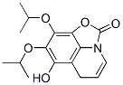 2H,6H-Oxazolo[5,4,3-ij]quinolin-2-one,  7-hydroxy-8,9-bis(1-methylethoxy)- Structure