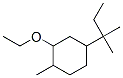 Cyclohexane, 4-(1,1-dimethylpropyl)-2-ethoxy-1-methyl- (9CI) Struktur