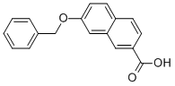 7-(BENZYLOXY)-2-NAPHTHOIC ACID 化学構造式