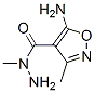 4-Isoxazolecarboxylicacid,5-amino-3-methyl-,1-methylhydrazide(9CI) Struktur