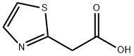 2-チアゾール酢酸 化学構造式
