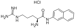 L-精氨酸BETA-萘酰胺盐酸盐,18905-73-2,结构式