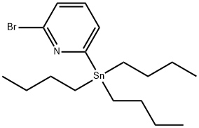 2-Bromo-6-(tributylstannyl)pyridine Structure