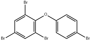 2,4,6-トリブロモフェニル4-ブロモフェニルエーテル 化学構造式