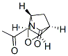 3-Oxa-6-azatricyclo[3.2.1.02,4]octan-7-one, 6-acetyl-, [1S-(1alpha,2beta,4beta,5alpha)]- (9CI) Struktur