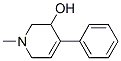 1-methyl-4-phenyl-1,2,3,6-tetrahydro-3-pyridinol Structure