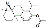 2-Phenanthrenol, 4b,5,6,7,8,8a-hexahydro-4b,8,8-trimethyl-1-(1-methylethyl)-, acetate, (4bS,8aS)- 结构式