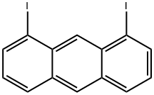 1,8-二碘蒽, 189105-78-0, 结构式
