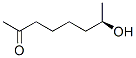 2-Octanone, 7-hydroxy-, (R)- (9CI) 结构式