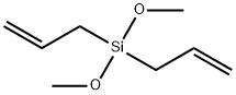 DIALLYLDIMETHOXYSILANE 化学構造式