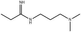 3-[(エチルカルボンイミドイル)アミノ]-N,N-ジメチル-1-プロパンアミン 化学構造式