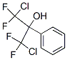 1,3-dichloro-1,1,3,3-tetrafluoro-2-phenyl-propan-2-ol 化学構造式